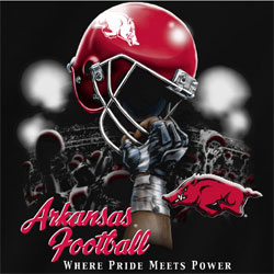 Arkansas Razorbacks Football T-Shirts Where Pride Meets Power